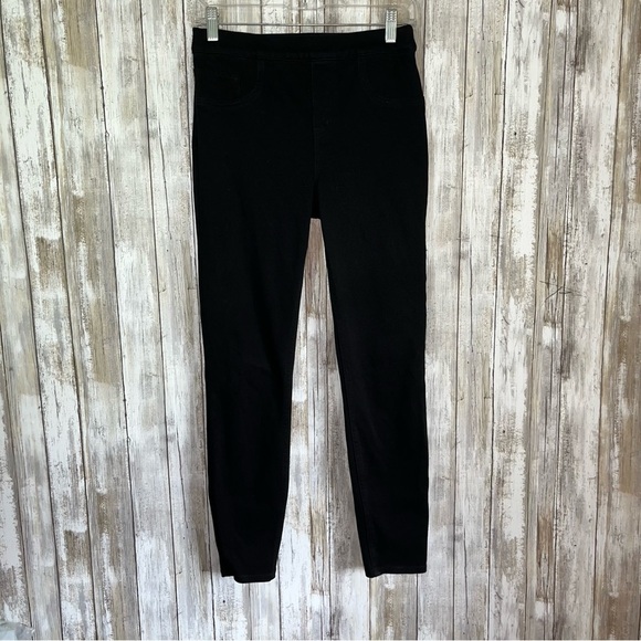SPANX Pants - Spanx Black Faux Jeans With Back Pockets